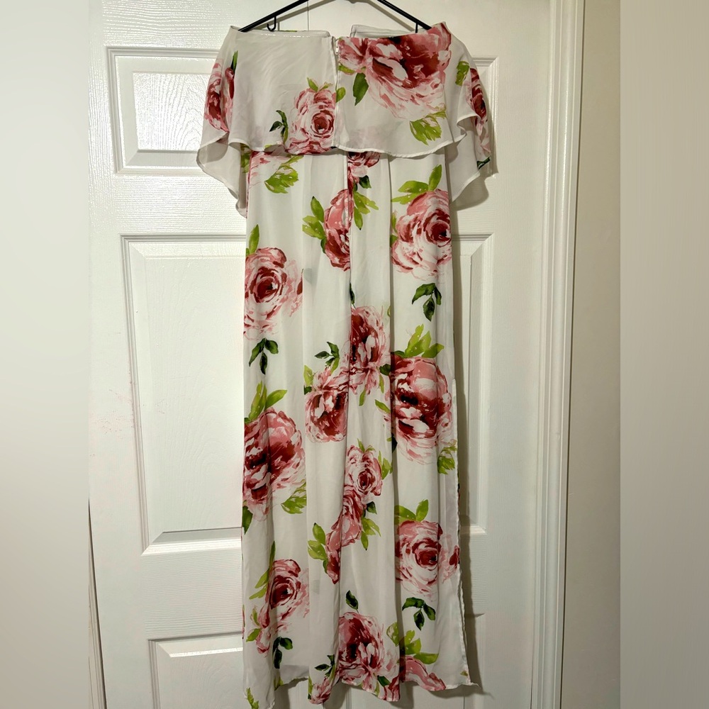 Flower maxi dress